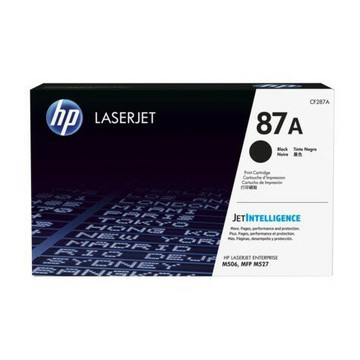 【領券滿額折200】  HP 87A 黑色原廠LaserJet 碳粉匣(CF287A) For HP M501dn/M506dn/M506x