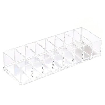 小麥購物 壓克力眼影收納盒 Y618 253g 2個  透明色  1層