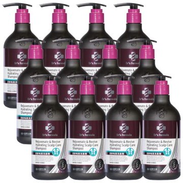 《台塑生醫》Dr’s Formula逆齡喚黑洗髮精(柔韌保濕款)580g*12入