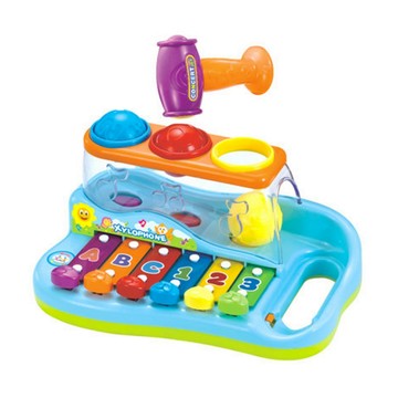 《HUILE》趣味敲敲琴 / 幼兒敲擊遊戲 (益智玩具)