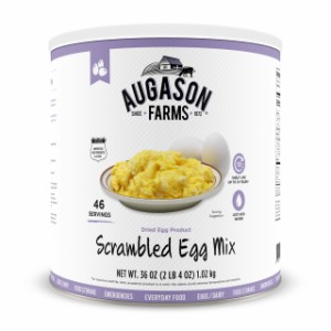 Augason Farms Scrambled Egg Mix 36 oz 10 Can by Augason Farms