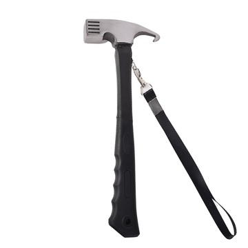 Truly House 戶外多功能高碳鋼地釘鎚/鑄鋼營槌/營釘槌  黑色  1支