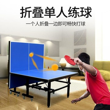 【哆哆購】乒乓球桌摺疊家用標準比賽級家用室內移動式乒乓球檯乒乓球案子