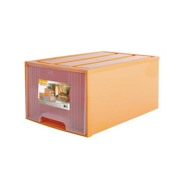 HOUSE 大桔子65L置物箱-2入