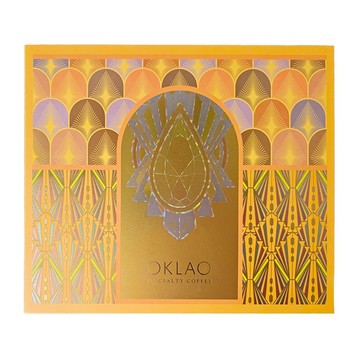 OKLAO 歐客佬 藝伎盛宴 精品掛耳禮盒 黃金烘焙精選咖啡 精美包裝  10g x 20包  1盒