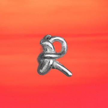 Knot Alphabet 純銀 99.99 墜飾 (僅含墜飾) / R /