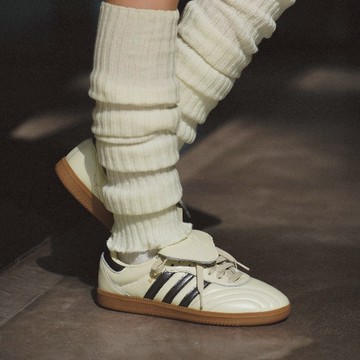 Adidas Samba Lt W JP6143 女 運動休閒鞋 德訓鞋 翻鞋舌 復古 舒適 米白 黑