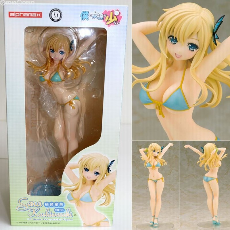 中古即納』{FIG}柏崎星奈(かしわざきせな) 水着ver. 僕は友達が少ない 1/7 完成品 フィギュア(AX-0076)  アルファマックス(20121221) | LINEブランドカタログ