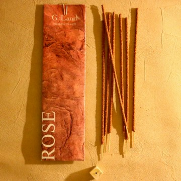 G:Land ｜秘魯聖木線香-玫瑰ROSE 聖木揉和花瓣
