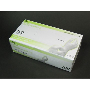 免洗餐具 【一品川流】御廚靈 拋棄式PVC無粉手套-M號-100入X2盒