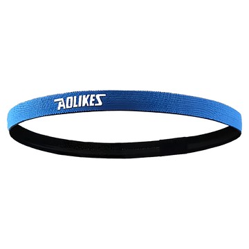 AOLIKES 奧力克斯 2101時尚導汗帶 男女通用  適合頭圍約52cm ~ 60cm  藍色  1件