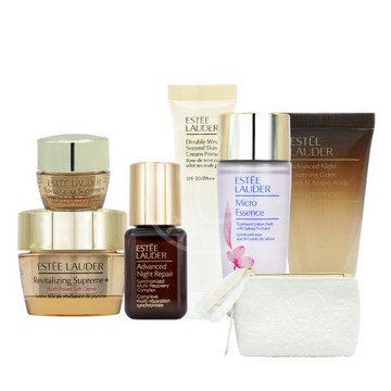 ESTEE LAUDER雅詩蘭黛 激亮透潤美肌組_百貨公司專櫃貨[限定贈品牌零錢包]