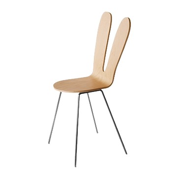 SANAA 兔子椅（原色兔）