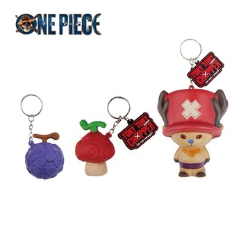 Netflix官方授權｜《ONE PIECE航海王》傳奇冒險捏捏樂吊飾-惡魔果實/喬巴(代理商公司貨)