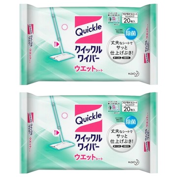Kao 花王 Quickle 快麗萊 除塵拖把替換布  2包