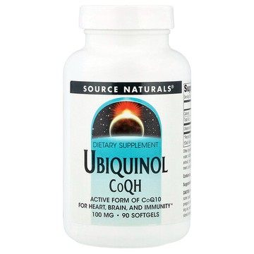 Source Naturals, 輔酶軟膠囊，100毫克，90粒