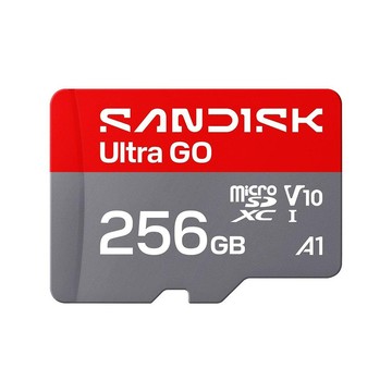 【SanDisk】ULTRA GO 256G U1 V10 A1 microSDXC 記憶卡