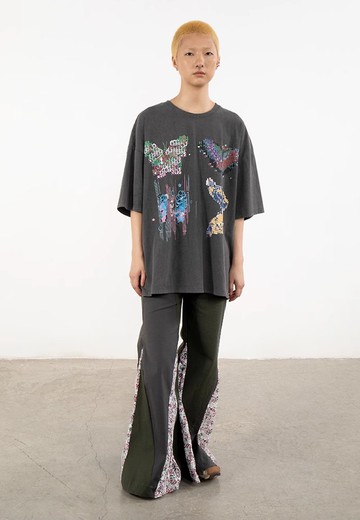 Digi Butterflies T-shirt 數位蝴蝶蠟染短袖T恤