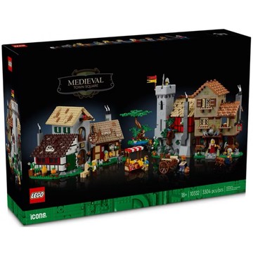 ❗️超人強 特價6500❗️樂高LEGO 10332 中世紀城市廣場 Icons系列