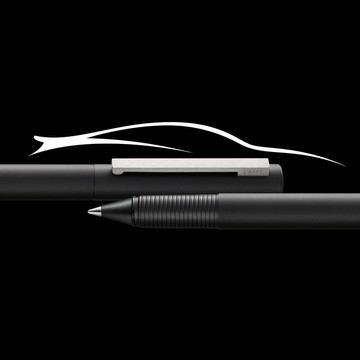 LAMY 鋼珠筆 / CP1 356 匹敵系列  - 霧光黑