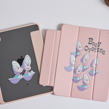 Disney經典-牡蠣寶寶們強悍磁吸iPad三折/Y折保護殼