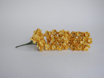 紙花，50張，小型DIY櫻花紙，2厘米，蛋奶黃