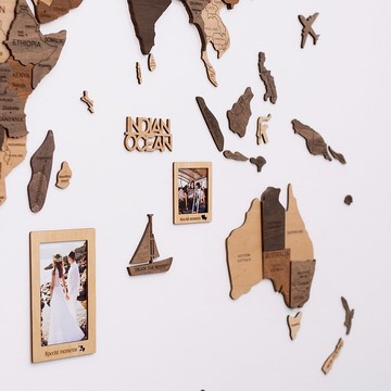 木製相框牆飾、相框、家居喬遷禮物