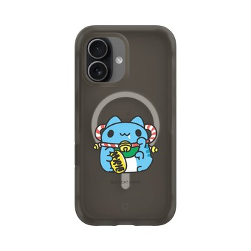 iPhone 17 AirX 本質黑 - 貓貓蟲咖波 Bugcat Capoo - 招財咖波