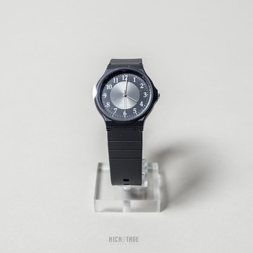 CASIO Youth MQ24 黑銀圈 卡西歐 指針款 薄型 經典 手錶【MQ241B3LSDF】