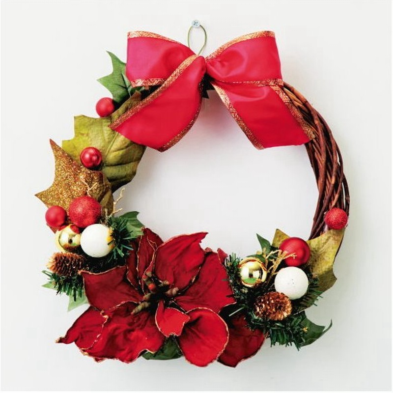 新製品 オリジナルラタンリース Rw 006 壁飾り クリスマスリース クリスマス雑貨 玄関 造花 ラタン ナチュラル かわいい お洒落 プレゼント おしゃれ 通販 Lineポイント最大0 5 Get Lineショッピング