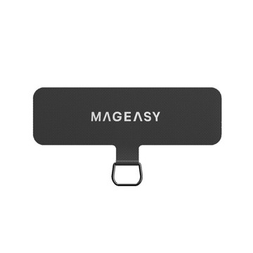 MAGEASY Strap 黑 手機 掛繩片 H7829 【新竹皇家4895241119309】