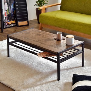《C&B》伊塔復古工業風咖啡茶几桌咖啡色