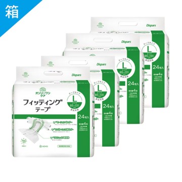 KOYO光洋 合身黏貼式成人紙尿褲L 一箱(4袋/箱，共96片)
