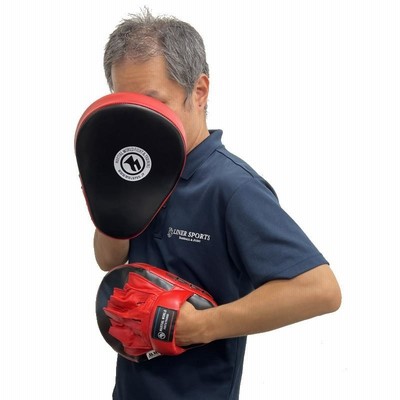 マーシャルワールド パンチングミット 左右セット(両手分) 練習