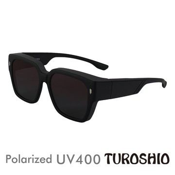 Turoshio 超輕量-坐不壞科技-偏光套鏡 近視 老花可戴 城市系列 513夜行黑