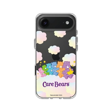 iPhone Air Clear Case（相機按鈕） 透明 - Care Bears - 雲朵綿綿