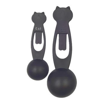 KAI 貝印 Nyammy 貓咪夾量匙2件組 耐熱110度  5ml + 15ml  1組