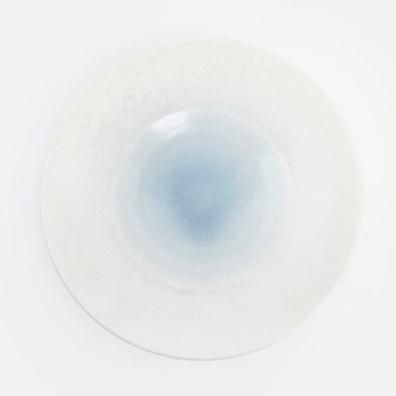 M.STYLE 潤 平盤25cm 藍白