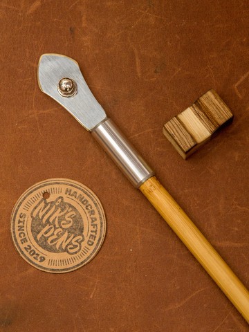 手工規尺筆，展現寫意書法之美 / 金色或銀色 / 兩款尺寸