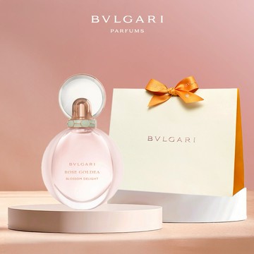 享品牌祝福卡【BVLGARI】寶格麗歡沁玫香女性淡香精50ML