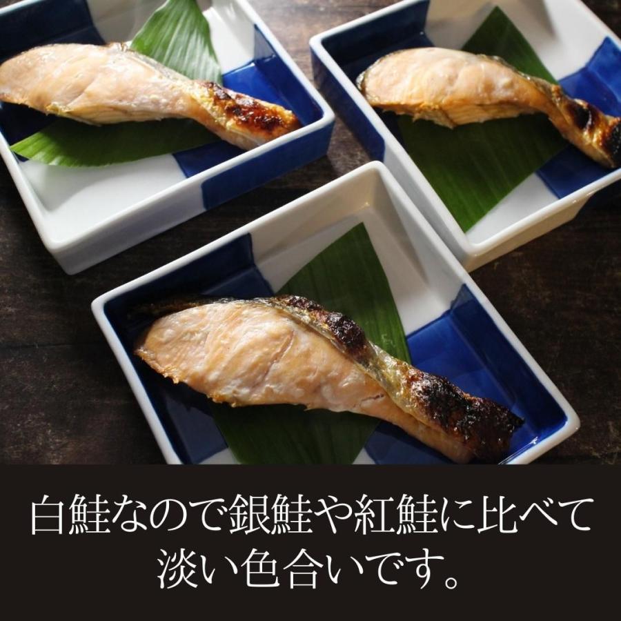 北海道知床産　天然白鮭片身約1kg 切身 甘口 通販 人気 送料無料 サケ さけ