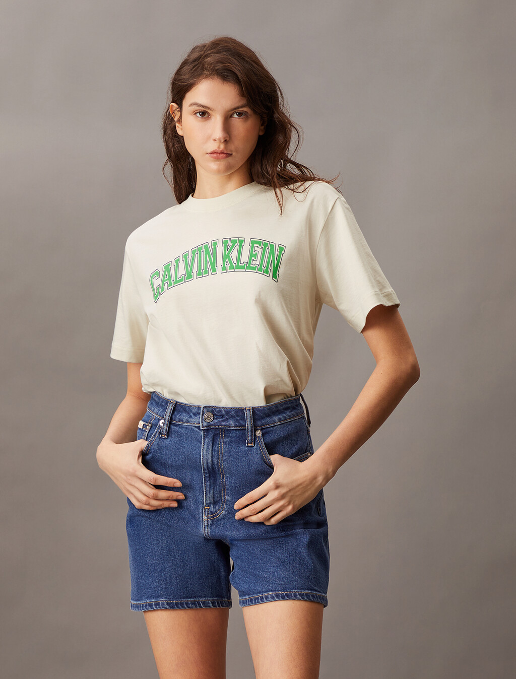 Calvin Klein 經典標準寬鬆棒球風 T 恤