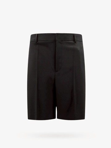Virgin wool bermuda shorts with frontal pinces - VALENTINO - gender_Man