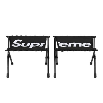 SUPREME HELINOX TACTICAL FIELD STOOL (SET OF 2) BLACK