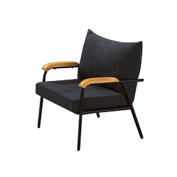 ASSARI-當惠單人座布面沙發/休閒椅