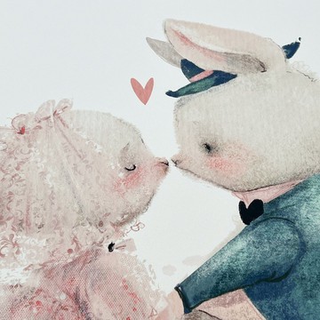 【微瑕特惠】【福利品】Yes, I do!- 臥室掛畫/簡約風佈置