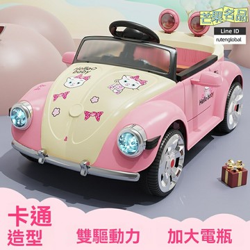 【可坐人可遙控】兒童電動車 四輪玩具車 搖擺汽車 寶寶汽車 公主款 男孩女孩適用 充電續航 音樂早教 室內外遊樂