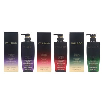 Milbon 哥德式 黑凜 漾澤 柔曜 喚彈 洗髮精 500ml 保濕 膠原 柔順 絲柔 洗髮(任選1入)