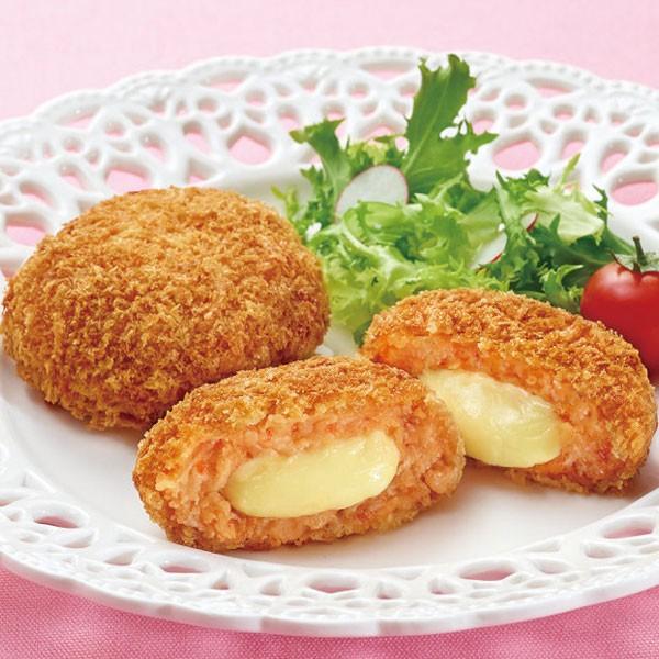 冷凍食品 業務用 北海道チーズを使ったとろ-りチーズソースの明太包み揚げ 80g×12個入 19702 コロッケ