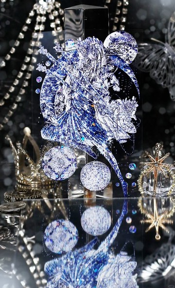 世界終焉 (藍) 異界紋章 終焉の煌めき PET 紙膠帶 貝殼光 10米卷